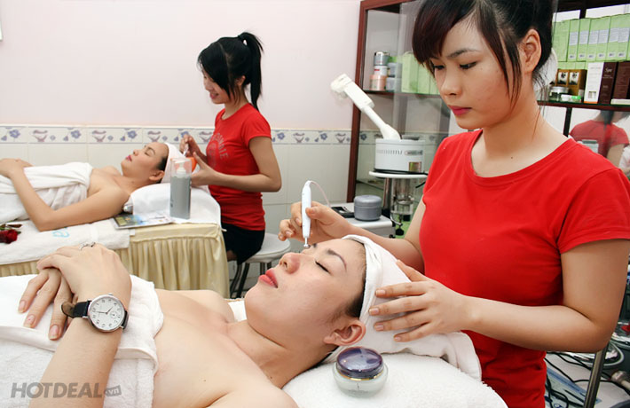 Massage Mặt & Đắp Mặt Nạ Collagen - Best Day Spa/ Rose Spa