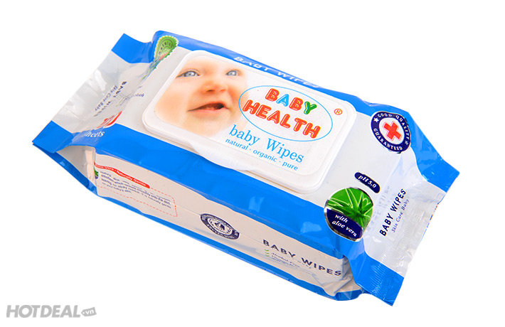 Combo 5 Gói Khăn Ướt Baby Healthy Loại 100 Tờ