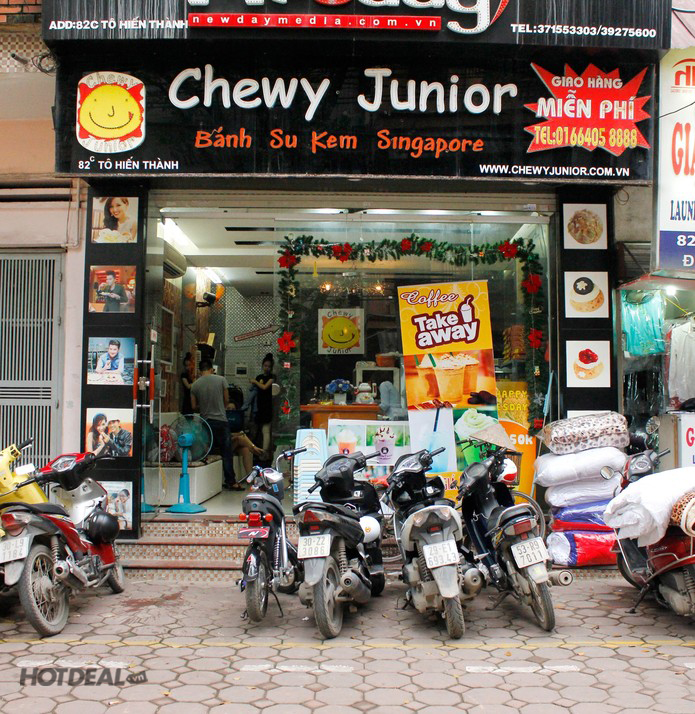Voucher Thưởng Thức Bánh Singapore Chewy Junior