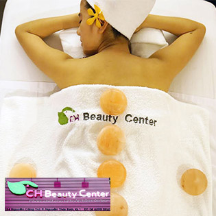 Massage Đá Muối Độc Đáo + Đắp Mặt Nạ Trắng Da 75’ Tại CH Beauty Center