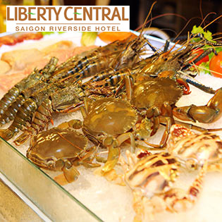 Buffet Tối Thứ 2-6 - KS Liberty Central Saigon Riverside 4 Sao