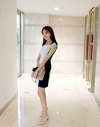  	Đầm Linen Công Sở Hàn Quốc 