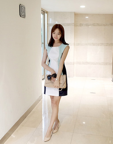  	Đầm Linen Công Sở Hàn Quốc 