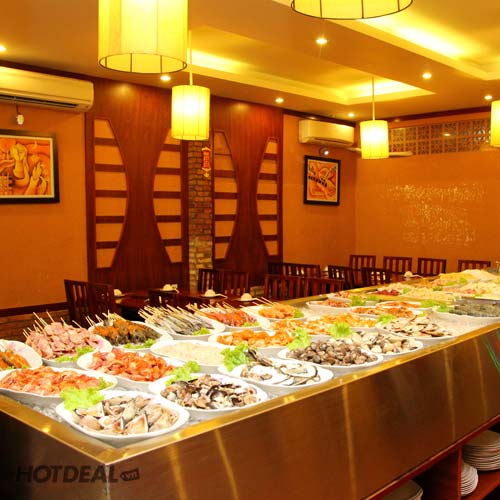 Buffet Trưa Hải Sản Lẩu Nướng Shushi - Nhà Hàng BBQ House
