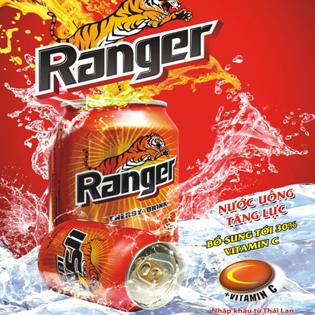 01 Thùng Nước Tăng Lực Ranger – Hổ Thái 250ml