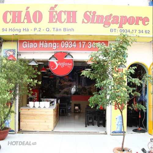 Cháo ếch Singapore - Sentosa Food tuyển 1 giữ xe - Bao ăn ở