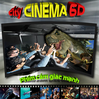 02 Vé Xem Phim 6D Tại Cinema City – Times City & Royal City 