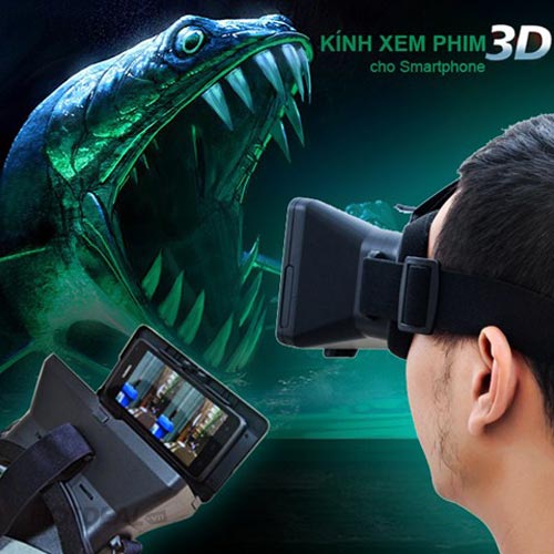 Kính Xem Phim 3D Cho Điện Thoại Smartphone