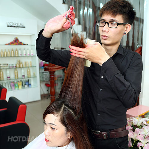Trọn Gói Tạo Mẫu Tóc Hoàn Hảo Xu Hướng "Hot" Nhất 2015 - Angel Tran Hair Salon
