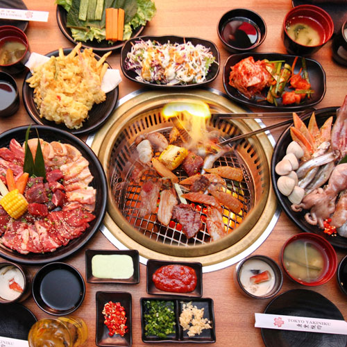 Buffet Hơn 100 Món Nướng, Lẩu, Sashimi Và Sushi Nhật Tokyo Yakiniku (Vincom Bà Triệu)