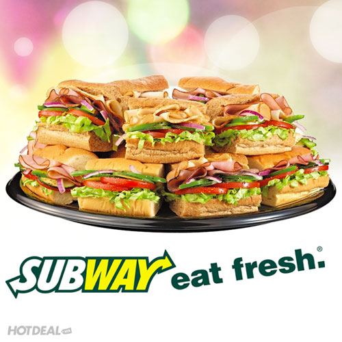 Subway - Combo Sandwich Tươi Ngon Lừng Danh Thế Giới