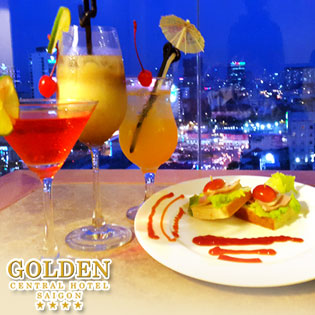 Trải Nghiệm Thức Uống Trong Không Gian Tuyệt Đẹp Của Golden Central Hotel 4*