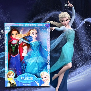 Bộ Đôi Búp Bê Huyền Thoại Frozen Anna & Elsa