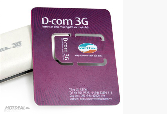 Sim 3G Viettel Khuyến Mại 36G Liên Tục Trong 12 Tháng