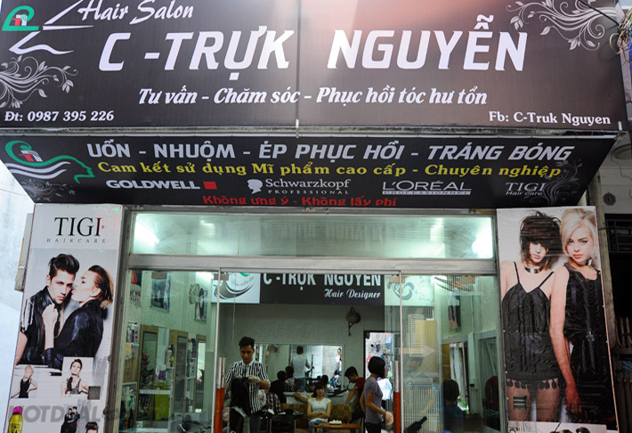 Uốn/ Nhuộm / Ép Tặng Hấp Collagel Tại C - TrựK Nguyễn Hair Salon