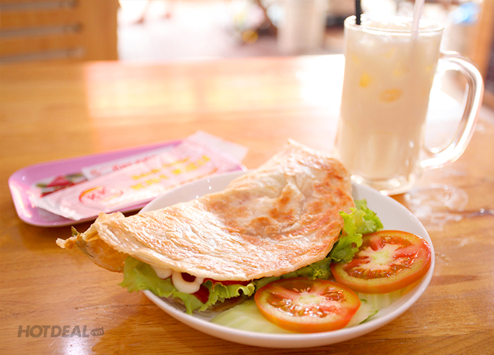Bánh Cuốn Kim Kiều - Combo Bánh Tay Cầm Triều Châu + Sữa Đậu Nành