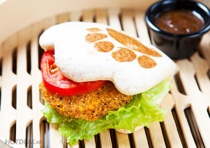 Combo Burger Tay Gấu Đầu Tiên Tại Việt Nam