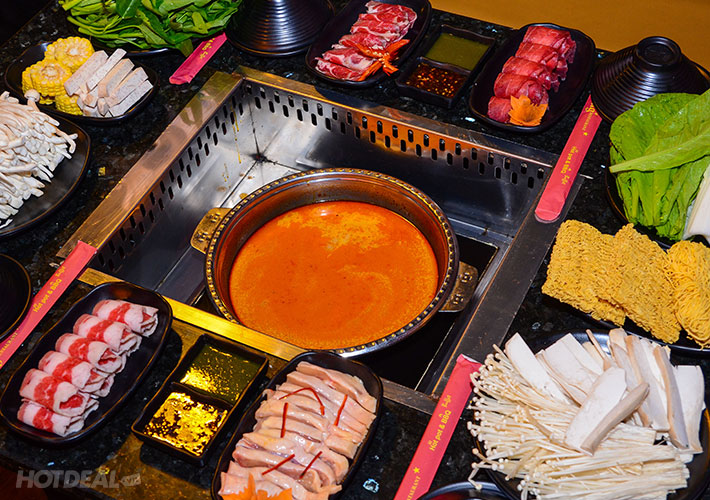 Buffet Lẩu Nướng Nhật Bản Spicy BBQ